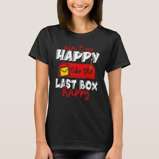 T-shirt Poste de travail Mailman Mail Carrier Poste (Devant)
