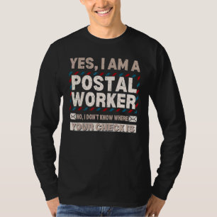 T-shirt Poste de travail Poste Livraison par courrier