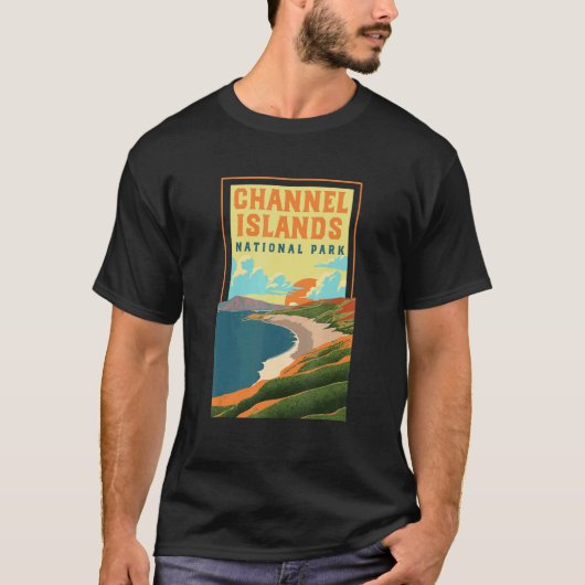 T-shirt Poste Parcs nationaux de Californie (Devant)