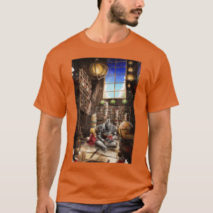 T-shirt Poster alchimiste de la bibliothèque