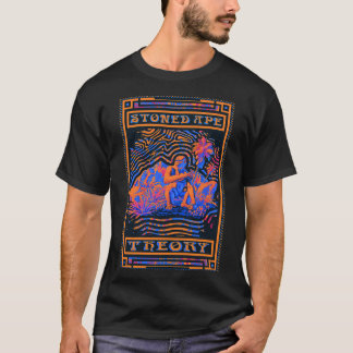 T-SHIRT POSTER APE EN PIERRE