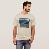 T-shirt Poster Art Idaho (Devant entier)