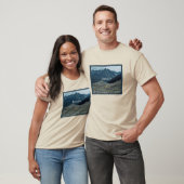 T-shirt Poster Art Idaho (Unisexe)