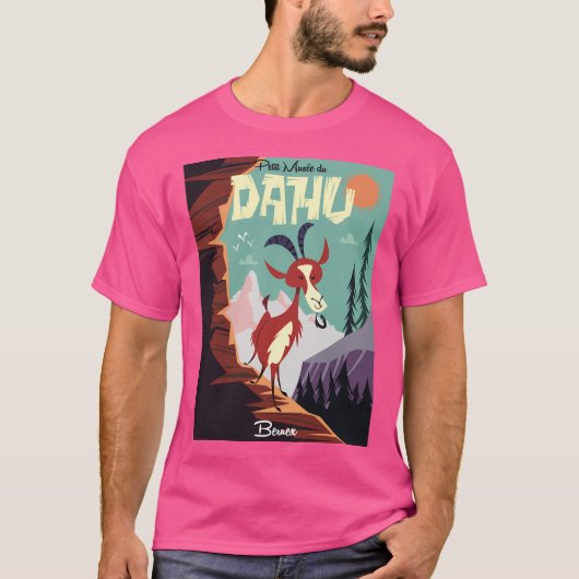 T-shirt Poster Dahu (Devant)