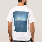 T-shirt Poster d'art Japon Vaporwave (Dos)
