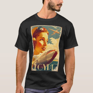 T-shirt Poster d'art Vintage voyage