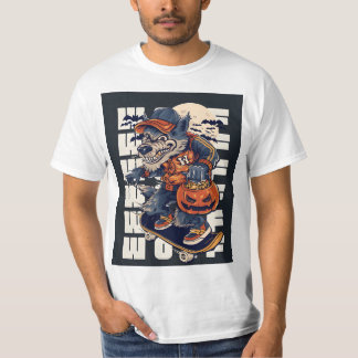 T-shirt Poster d'Art Wolf.