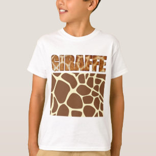 T-shirt Poster de animal de girafe Express®