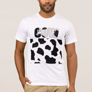 T-shirt Poster de animal de vache Fuzzy Express®