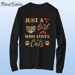 T-shirt Poster de animal Léopard Spot, 🐆 graphique Kitty