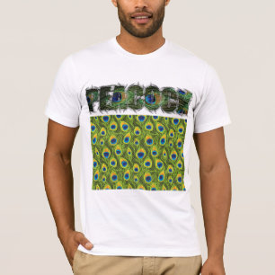 T-shirt Poster de animal Peacock Express® Fuzzy