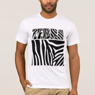 T-shirt Poster de animal Zebra Express®