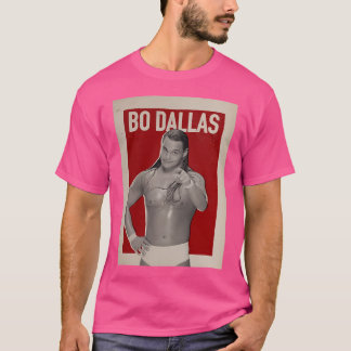 T-shirt Poster de Bo Dallas Vintage