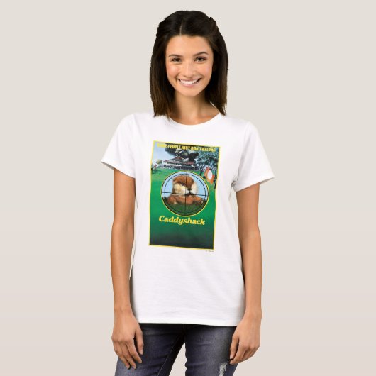 T-shirt Poster de Caddyshack (Devant entier)