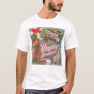 T-shirt Poster de cirque vintage Ringling Brothers