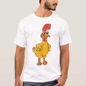 T-shirt Poster de coq (Devant)