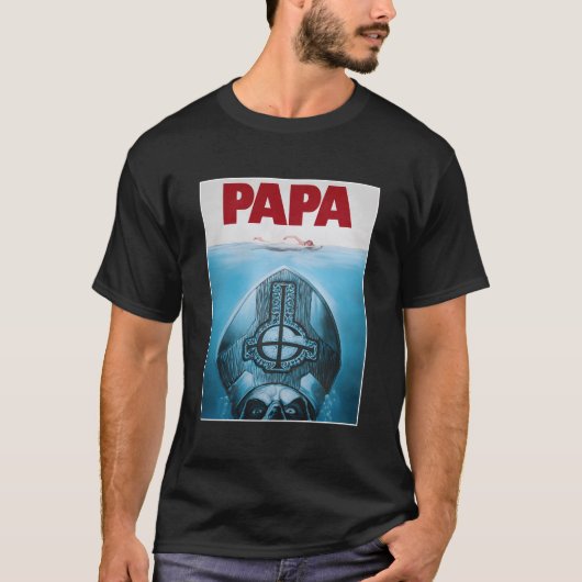 T-shirt Poster de Ghost Â€"Papa (Devant)