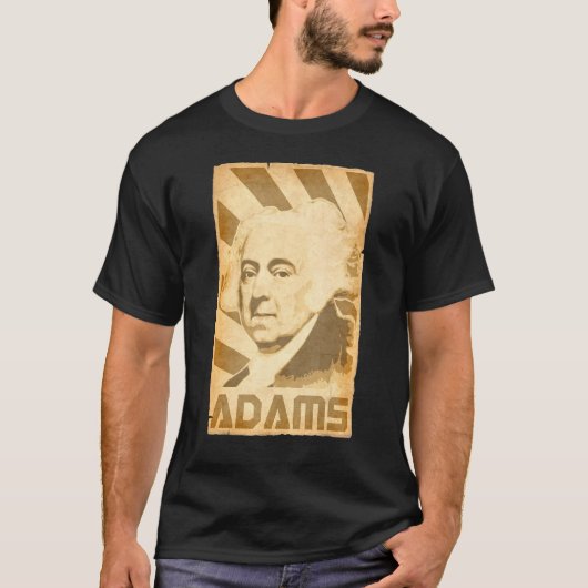 T-shirt Poster de John Adams Torn (Devant)