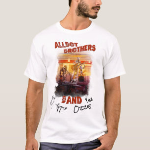 T-shirt Poster de la bande Signé Allbot Brothers