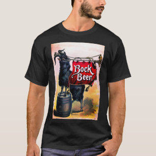 T-shirt Poster de la bière vintage Bock