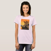 T-shirt Poster de la faune vintage Preserve (Devant entier)