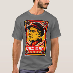 T-shirt Poster de la propagande Oba Mao