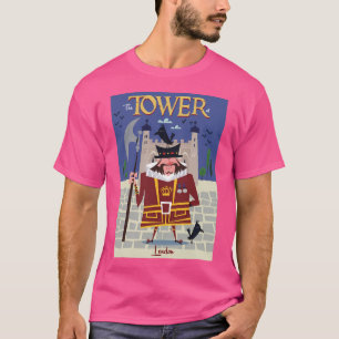 T-shirt Poster de la Tour de Londres