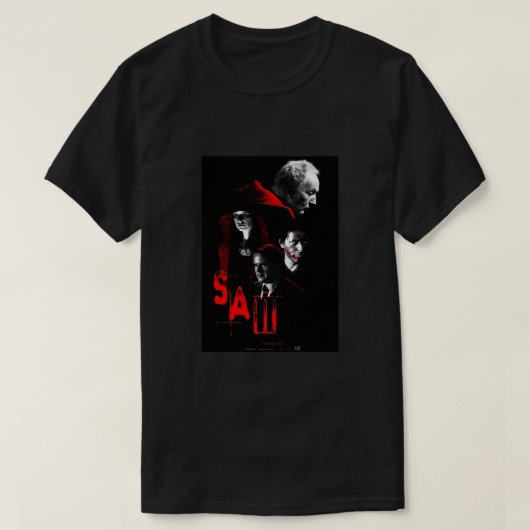 T-shirt Poster de l'affiche du film Saw (Design devant)