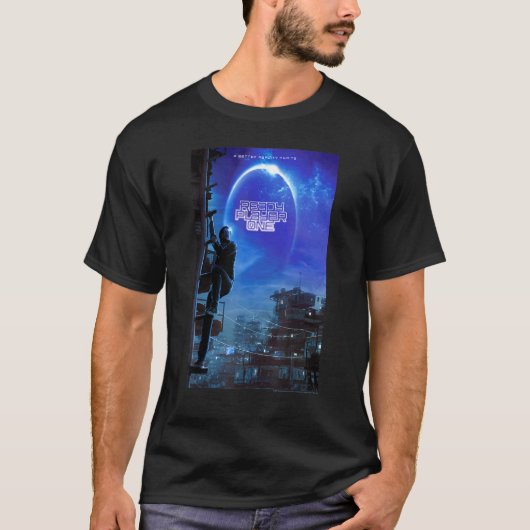 T-shirt Poster de l'affiche Ready Player One Rpo (Devant)