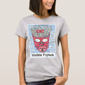 T-shirt Poster de l'Aqua Ado Hunger Force Visible Frylock (Devant)
