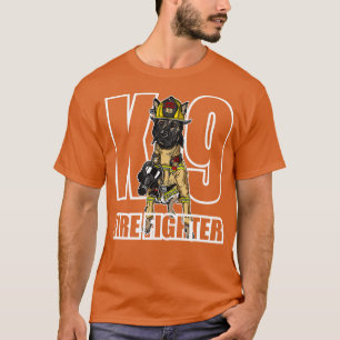T-shirt Poster de l'avion de chasse K9 Fire Fighter