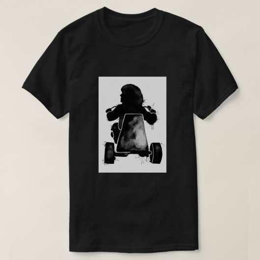 T-shirt Poster de l'encre brillante (Design devant)