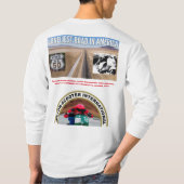 T-SHIRT POSTER DE L'ÉVÉNEMENT MINI-CANNONBALL MSILSF 2025 (Dos)