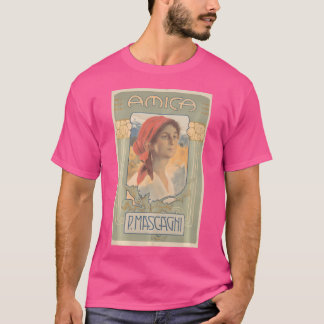 T-shirt Poster de l'opéra Vintage de l'Amérique