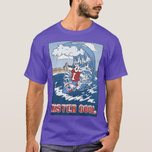 T-shirt Poster de l'Ours Mister Cool Surfing ICEE Premium