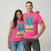 T-shirt Poster de ski classique Val D'Isere (Unisexe)