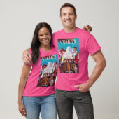 T-shirt Poster de ski Verbier (Unisexe)