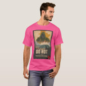 T-shirt Poster de voyage du Dr Doom Psa (Devant entier)