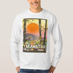 T-shirt Poster de voyage Takamatsu japon