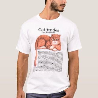 T-shirt Poster des attitudes