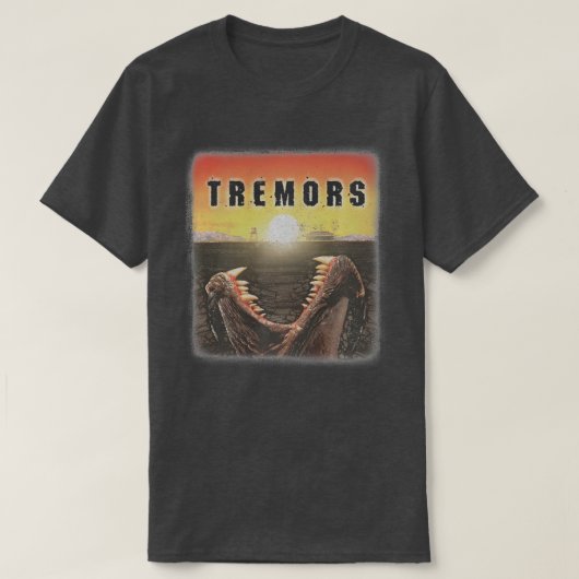 T-shirt Poster des Tremors en détresse (Design devant)