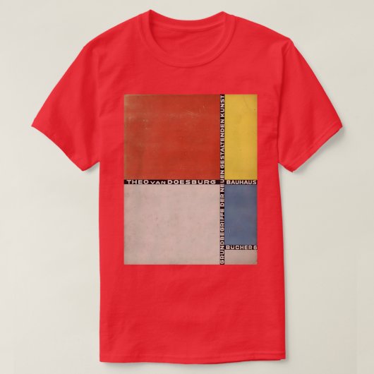 T-shirt Poster du Bauhaus (Design devant)