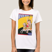 Poster du Carrousel de la plage vintage Revere Nos