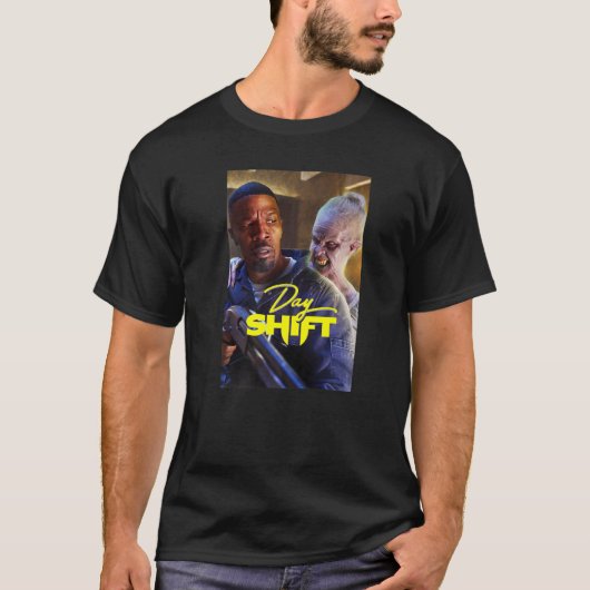 T-shirt Poster du jour Shift Bud et Scary Vampire (Devant)