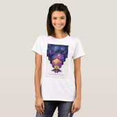 T-shirt Poster du télescope spatial James Webb. (Devant entier)