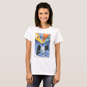 T-shirt Poster du télescope spatial Tess. (Devant entier)
