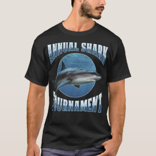T-shirt Poster du Tournoi annuel branché de requin