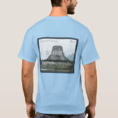 T-shirt Poster du Wyoming (Dos)
