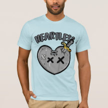 Poster en Niveaux de gris Coeur & épée Punk Rock e