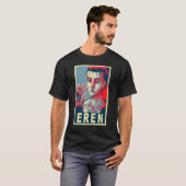 T-shirt Poster Eren Yeager (Devant entier)